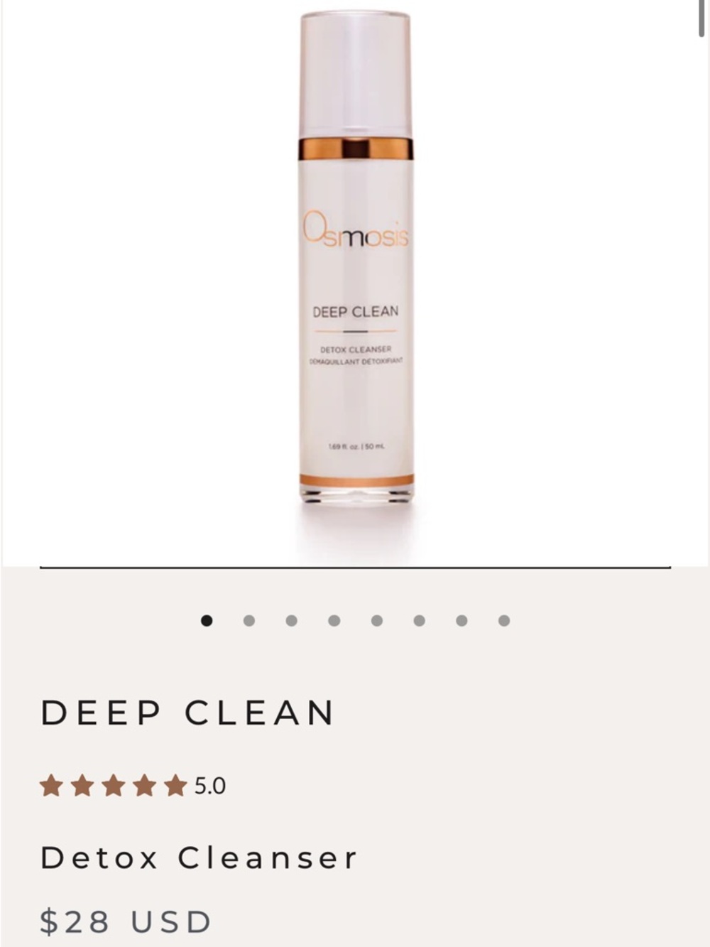 Osmosis Deep Clean Detox Cleanser